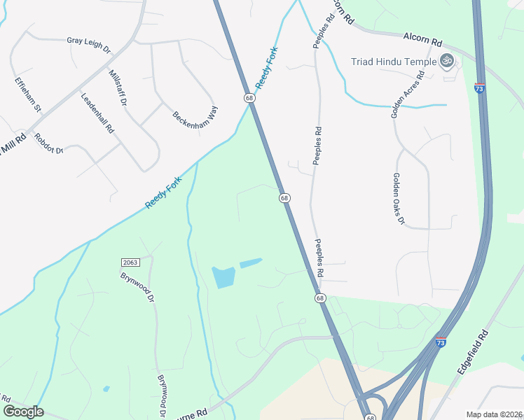 map of restaurants, bars, coffee shops, grocery stores, and more near 8015 Sapp Acres Lane in Oak Ridge