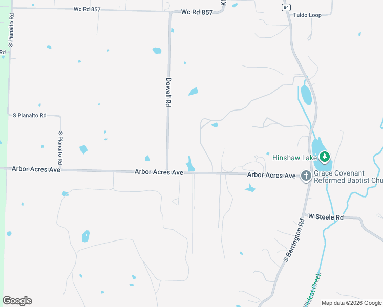 map of restaurants, bars, coffee shops, grocery stores, and more near 1916 Dowell Road in Springdale