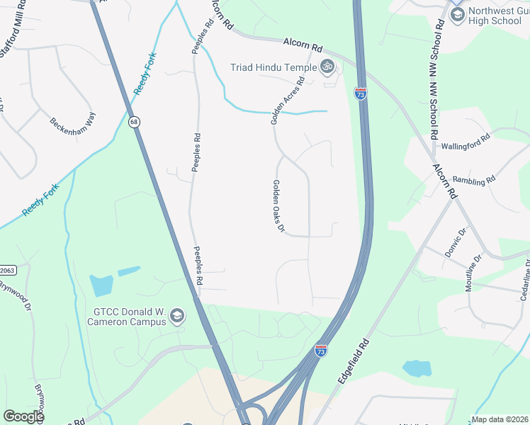 map of restaurants, bars, coffee shops, grocery stores, and more near 4911 Golden Oaks Drive in Oak Ridge