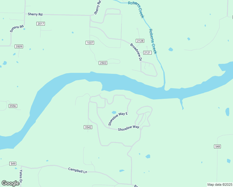 map of restaurants, bars, coffee shops, grocery stores, and more near 19147 Shoreline Way in Fayetteville