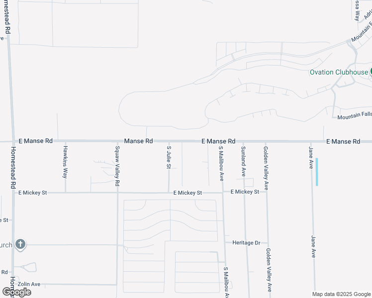 map of restaurants, bars, coffee shops, grocery stores, and more near 3841 Manse Road in Pahrump
