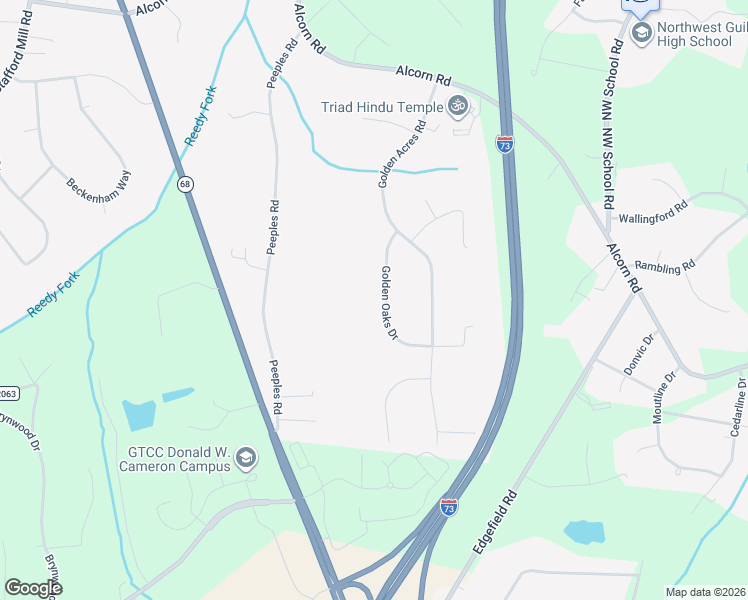 map of restaurants, bars, coffee shops, grocery stores, and more near 4911 Golden Oaks Drive in Oak Ridge