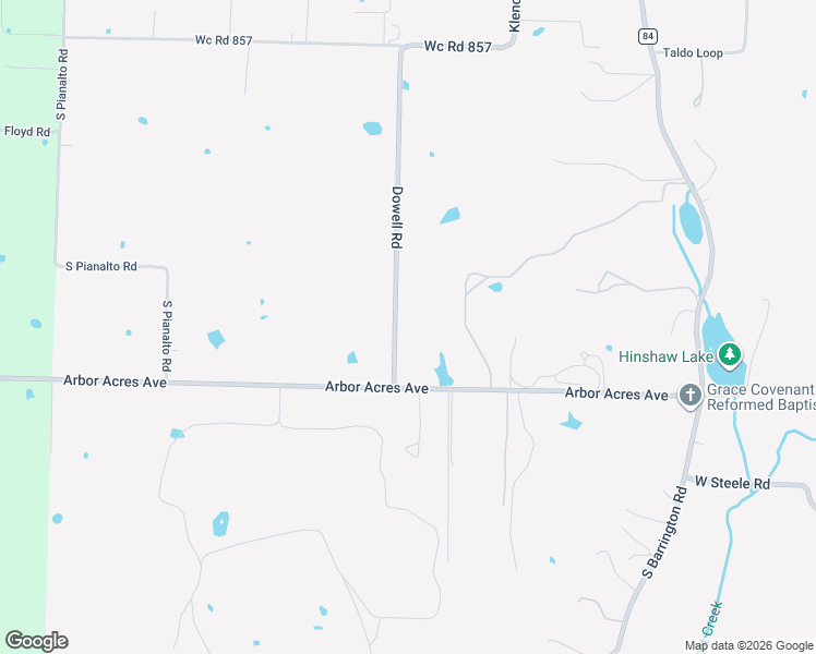 map of restaurants, bars, coffee shops, grocery stores, and more near 1916 Dowell Road in Springdale