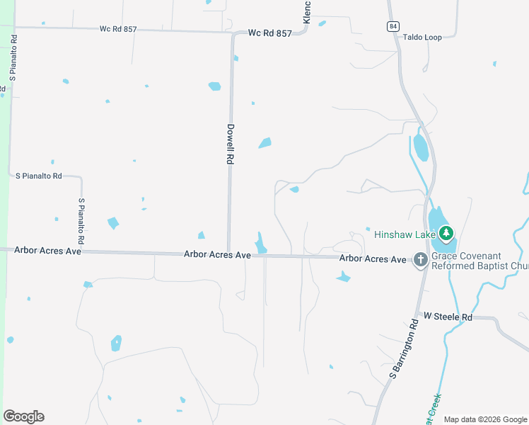 map of restaurants, bars, coffee shops, grocery stores, and more near 1916 Dowell Road in Springdale