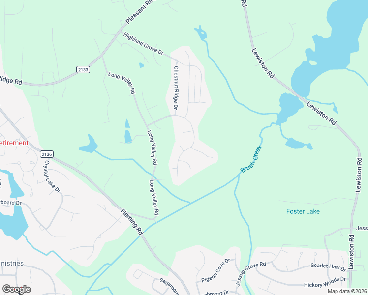 map of restaurants, bars, coffee shops, grocery stores, and more near 5501 Broadleaf Road in Summerfield