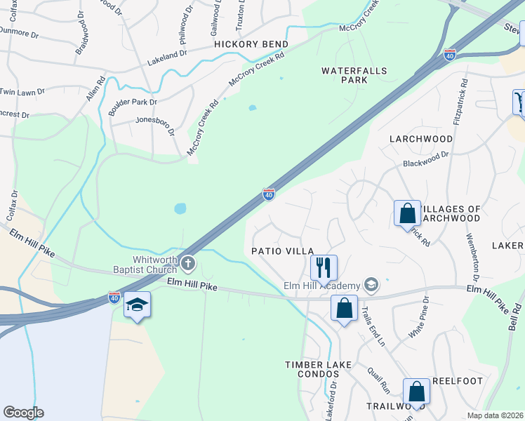 map of restaurants, bars, coffee shops, grocery stores, and more near 1139 Cabana Drive in Nashville