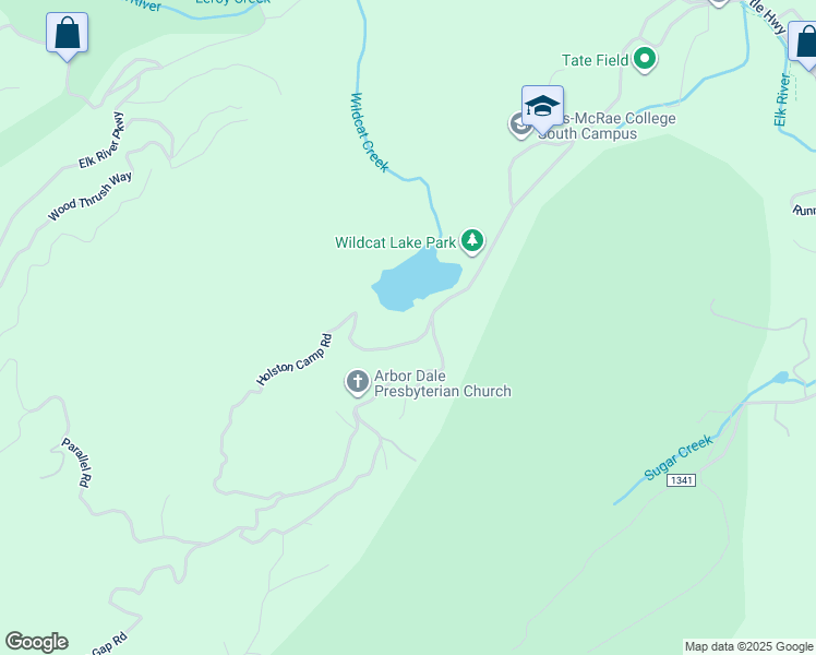 map of restaurants, bars, coffee shops, grocery stores, and more near 6993 Hickory Nut Gap Road in Banner Elk