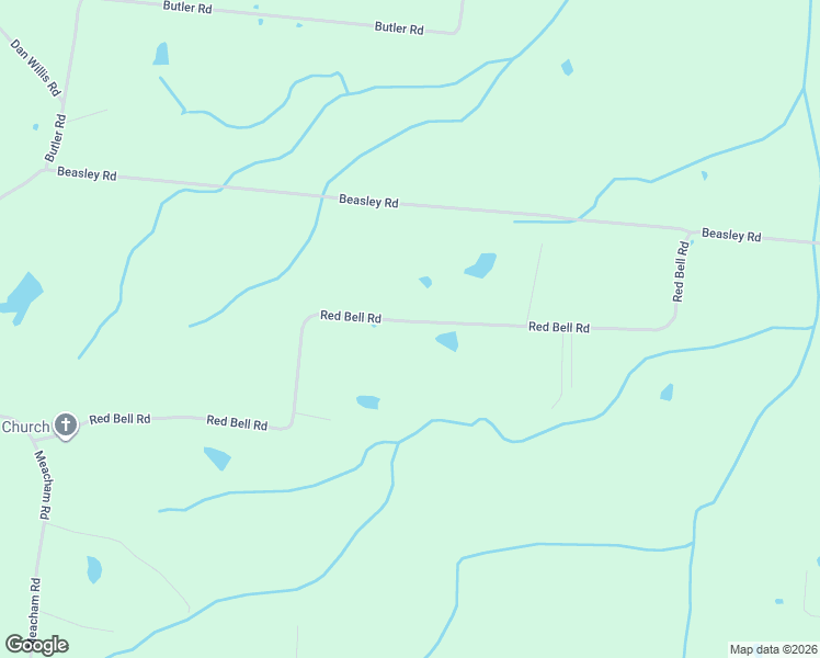 map of restaurants, bars, coffee shops, grocery stores, and more near 1056 Red Bell Road in Newbern