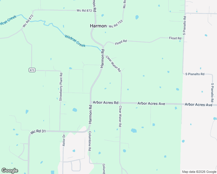map of restaurants, bars, coffee shops, grocery stores, and more near 18946 Harmon Road in Fayetteville