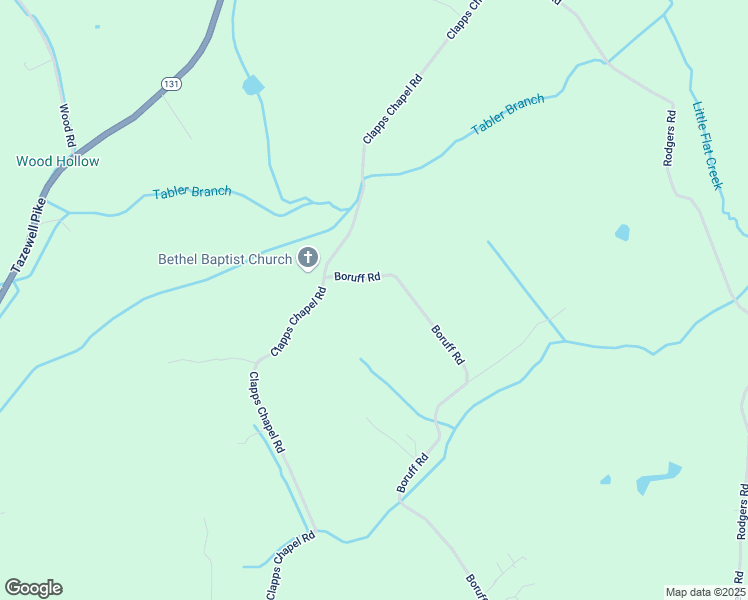 map of restaurants, bars, coffee shops, grocery stores, and more near 8009 Boruff Road in Corryton