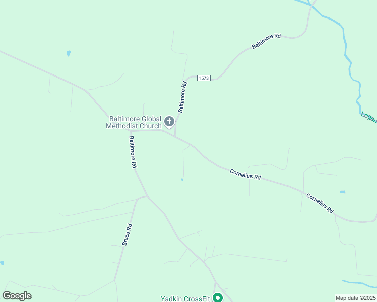 map of restaurants, bars, coffee shops, grocery stores, and more near 4020 Cornelius Road in East Bend