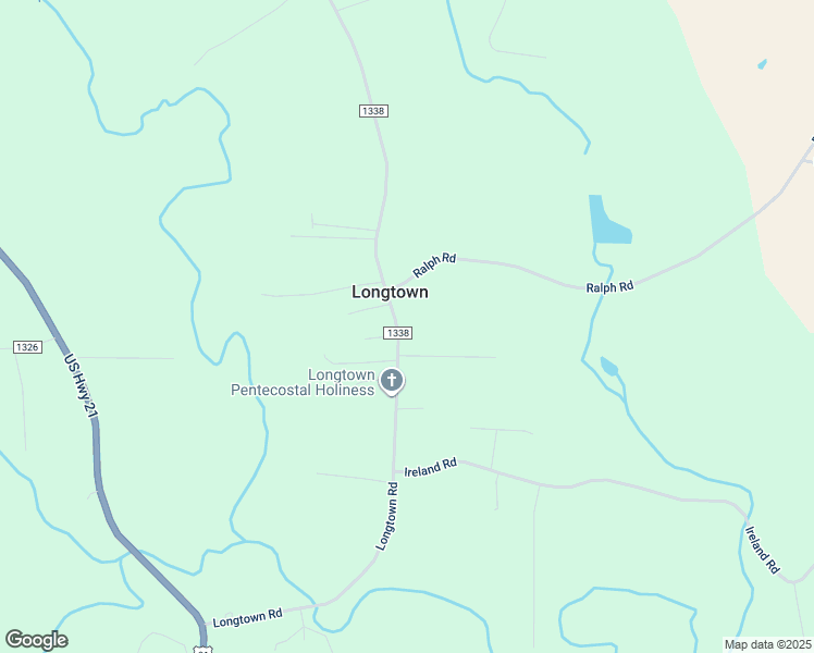 map of restaurants, bars, coffee shops, grocery stores, and more near 1440 Longtown Road in Boonville