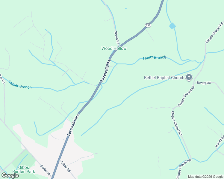 map of restaurants, bars, coffee shops, grocery stores, and more near 8306 Tazewell Pike in Corryton