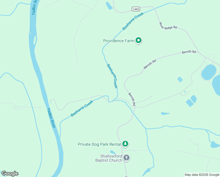 map of restaurants, bars, coffee shops, grocery stores, and more near 2950 Beroth Road in Forsyth County