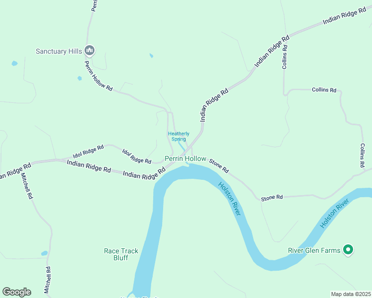 map of restaurants, bars, coffee shops, grocery stores, and more near 3170 Perrin Hollow Road in Blaine