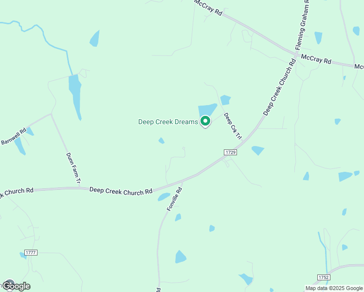 map of restaurants, bars, coffee shops, grocery stores, and more near 2188 Deep Creek Church Road in Burlington