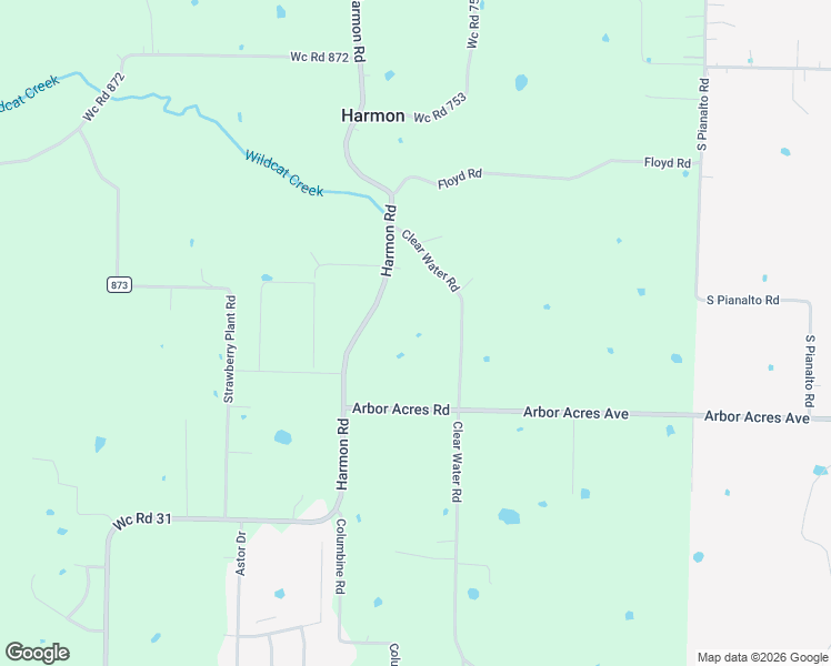 map of restaurants, bars, coffee shops, grocery stores, and more near 18946 Harmon Road in Fayetteville