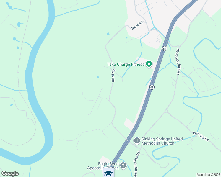 map of restaurants, bars, coffee shops, grocery stores, and more near 225 Blandspur Lane in Clinton