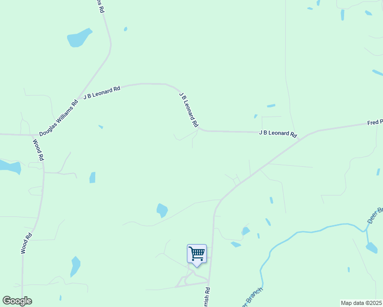 map of restaurants, bars, coffee shops, grocery stores, and more near 360 J B Leonard Road in Castalia