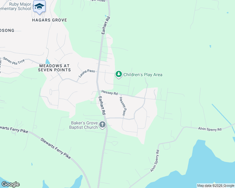 map of restaurants, bars, coffee shops, grocery stores, and more near 4655 Hessey Rd in Mt Juliet