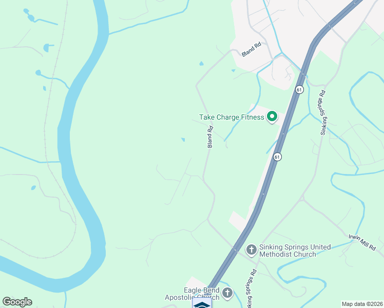 map of restaurants, bars, coffee shops, grocery stores, and more near 225 Blandspur Lane in Clinton