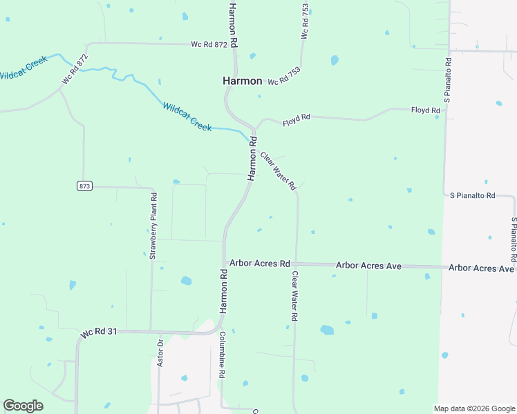 map of restaurants, bars, coffee shops, grocery stores, and more near 18946 Harmon Road in Fayetteville