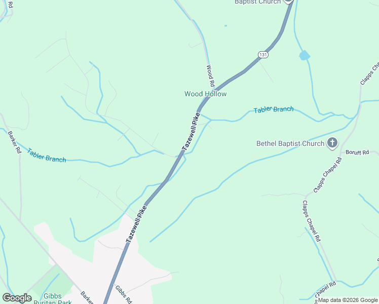 map of restaurants, bars, coffee shops, grocery stores, and more near 8306 Tazewell Pike in Corryton