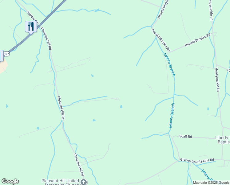 map of restaurants, bars, coffee shops, grocery stores, and more near in South Central