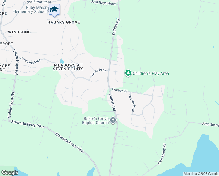 map of restaurants, bars, coffee shops, grocery stores, and more near 3499 Earhart Road in Mount Juliet