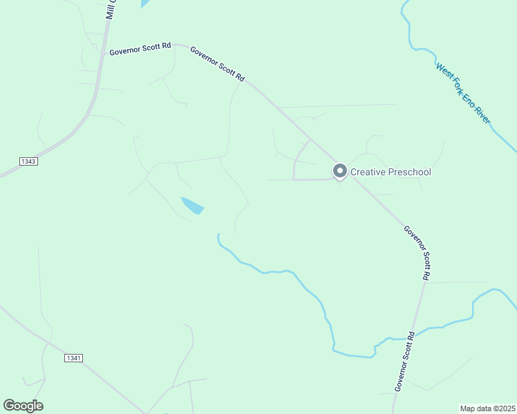 map of restaurants, bars, coffee shops, grocery stores, and more near 418 Trotting Trail in Efland
