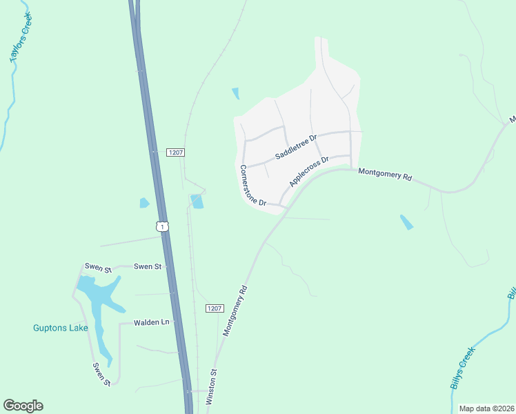 map of restaurants, bars, coffee shops, grocery stores, and more near 55 Cornerstone Drive in Franklinton