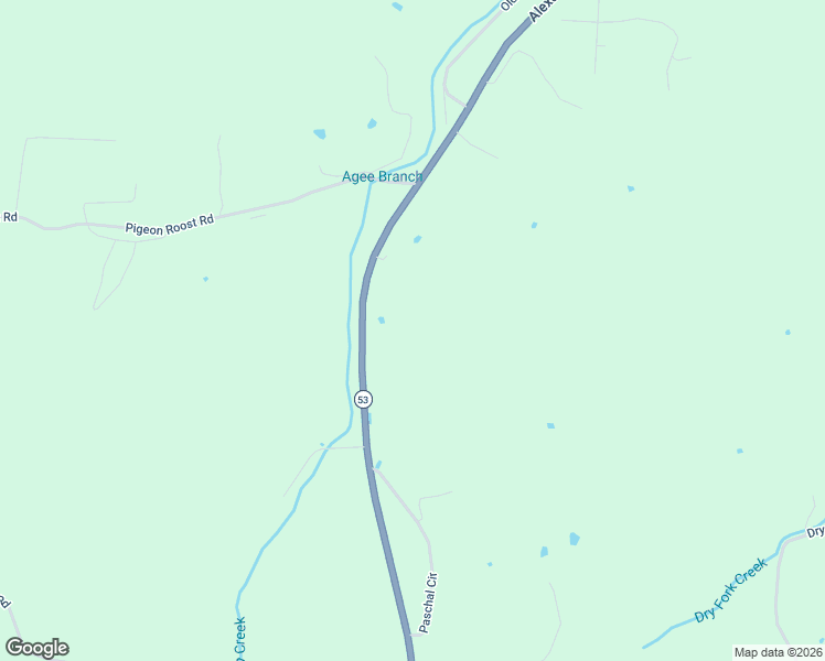 map of restaurants, bars, coffee shops, grocery stores, and more near 193 Alexandria Highway in Brush Creek