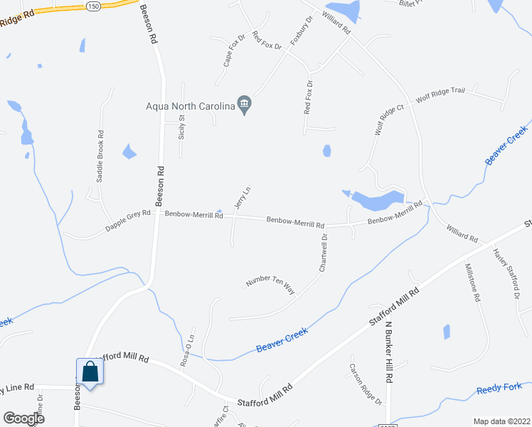 map of restaurants, bars, coffee shops, grocery stores, and more near 8564 Benbow-Merrill Road in Oak Ridge