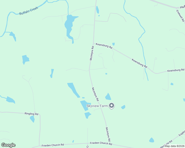 map of restaurants, bars, coffee shops, grocery stores, and more near 4268 McIntyre Road in Gibsonville