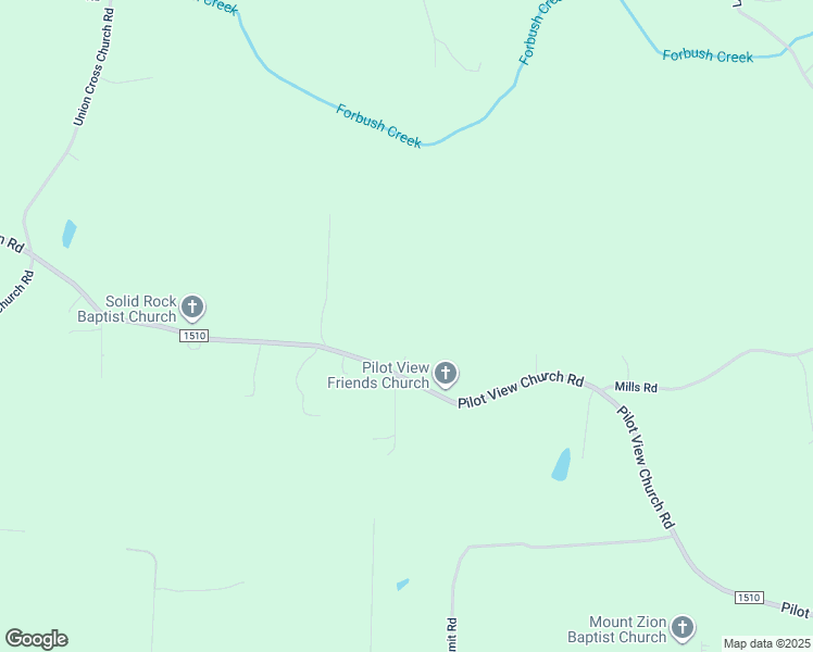 map of restaurants, bars, coffee shops, grocery stores, and more near 3244 Pilot View Church Road in Yadkinville