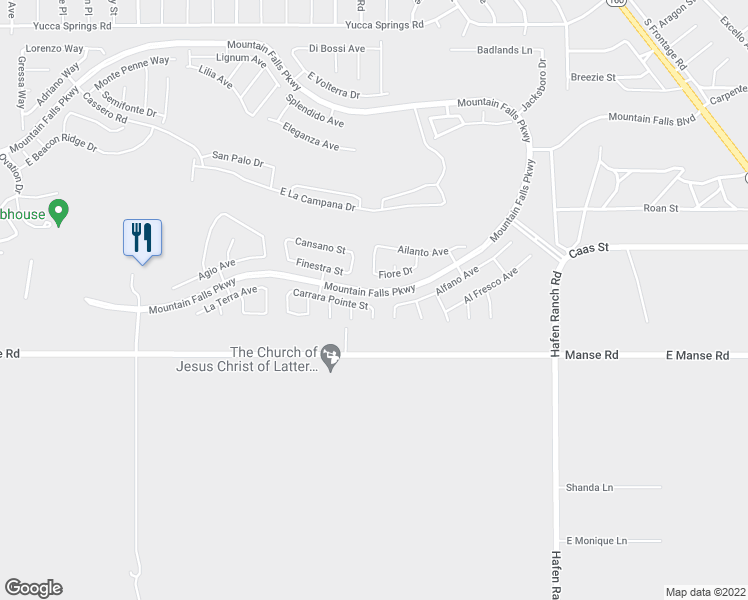 map of restaurants, bars, coffee shops, grocery stores, and more near 5570 Carrara Pointe Street in Pahrump