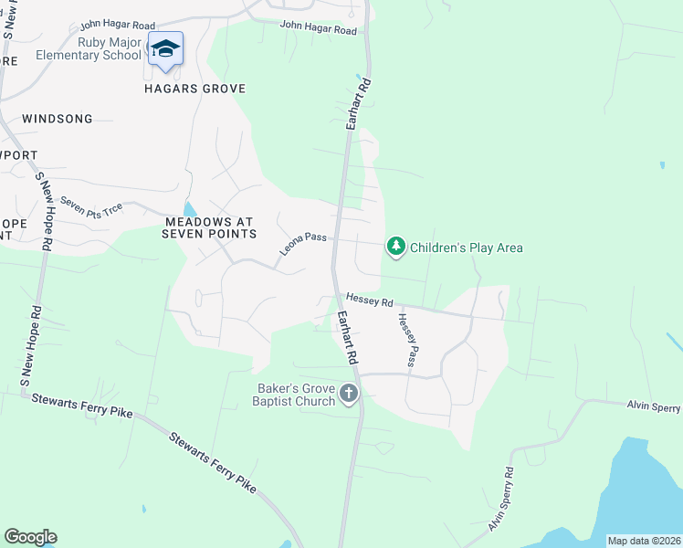 map of restaurants, bars, coffee shops, grocery stores, and more near 3424 Earhart Road in Mt. Juliet