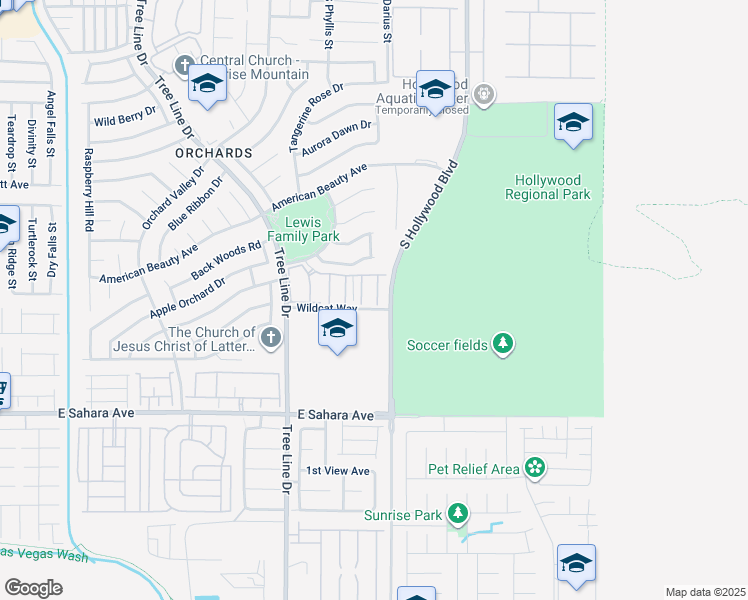 map of restaurants, bars, coffee shops, grocery stores, and more near 2117 Cary Grant Court in Las Vegas