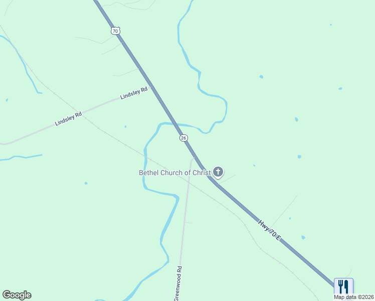 map of restaurants, bars, coffee shops, grocery stores, and more near 990 Greenwood Road in Lebanon