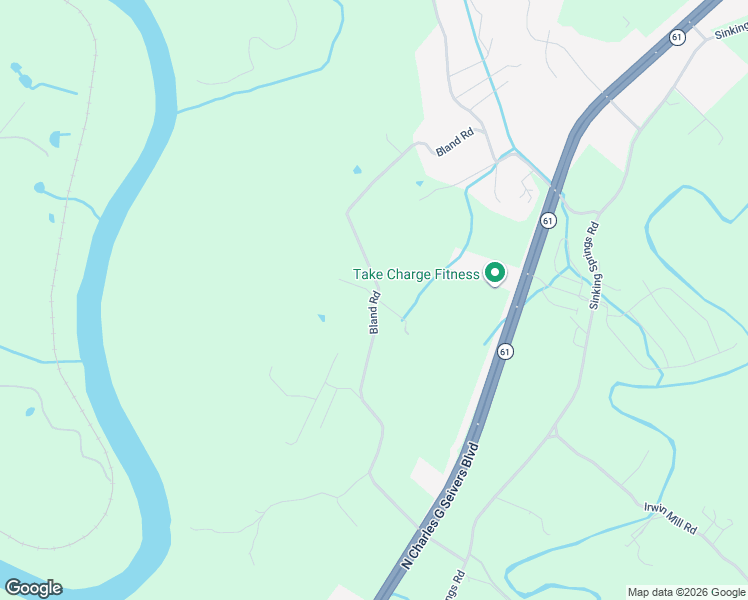 map of restaurants, bars, coffee shops, grocery stores, and more near 338 Bland Road in Clinton