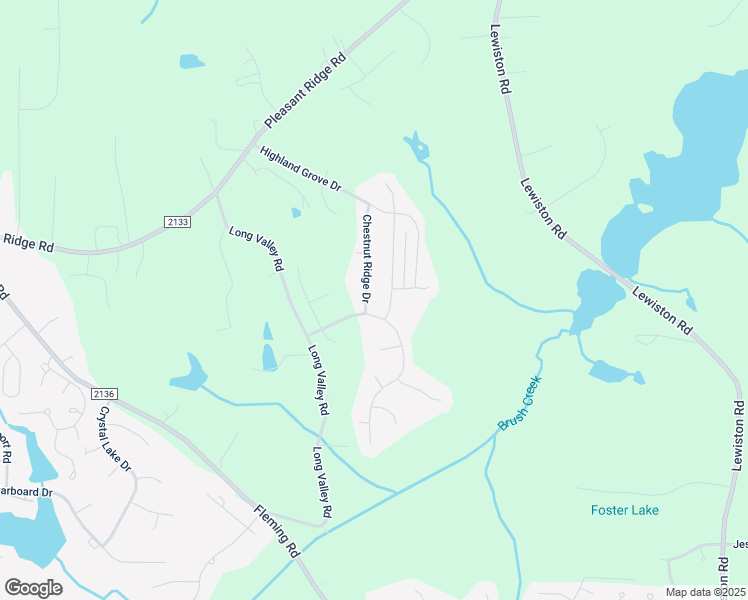 map of restaurants, bars, coffee shops, grocery stores, and more near 5302 Chestnut Ridge Drive in Summerfield