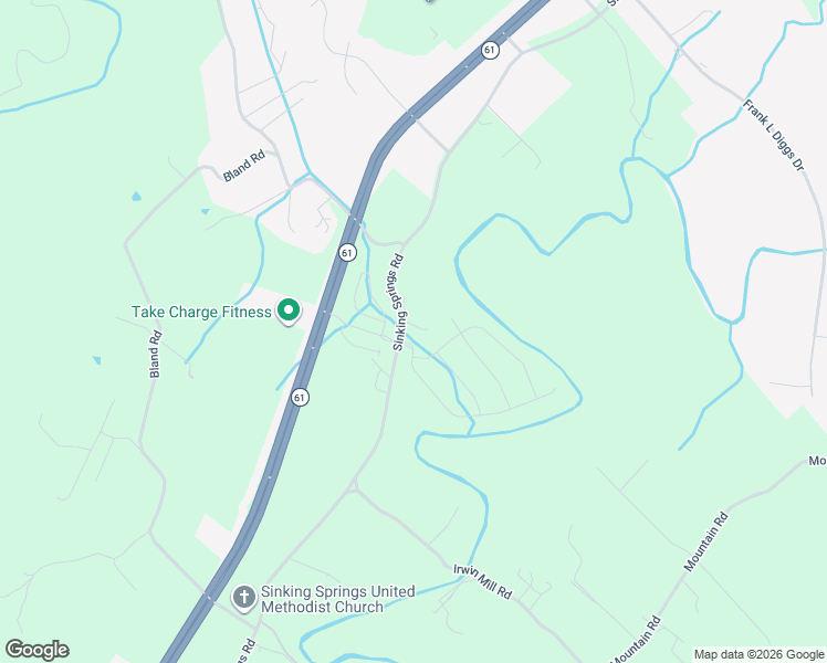 map of restaurants, bars, coffee shops, grocery stores, and more near 672 Sinking Springs Road in Clinton