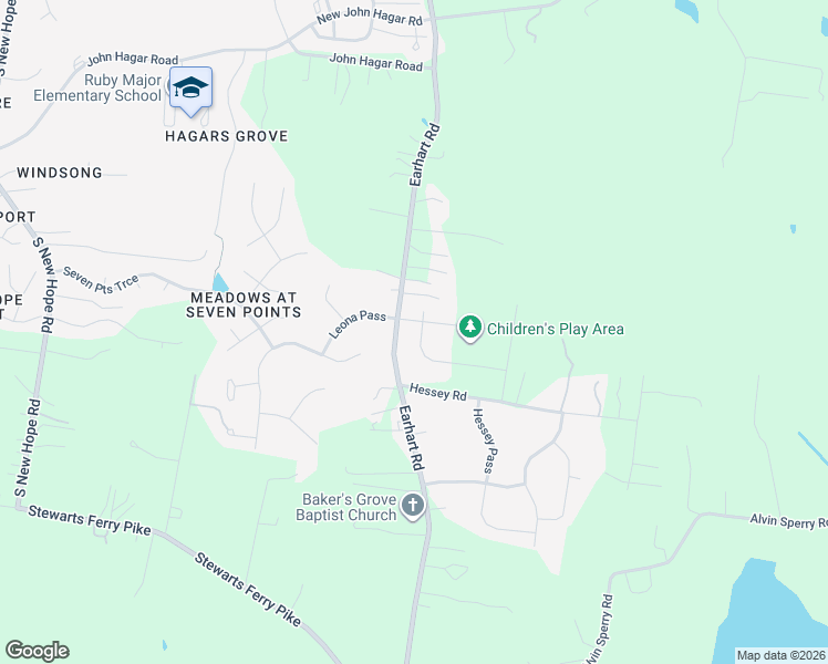 map of restaurants, bars, coffee shops, grocery stores, and more near 3461-3499 Earhart Road in Mount Juliet