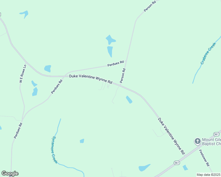 map of restaurants, bars, coffee shops, grocery stores, and more near 423 Duke Valentine Wynne Road in Louisburg