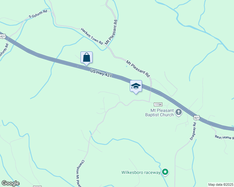 map of restaurants, bars, coffee shops, grocery stores, and more near 230 Ayers Road in Ferguson