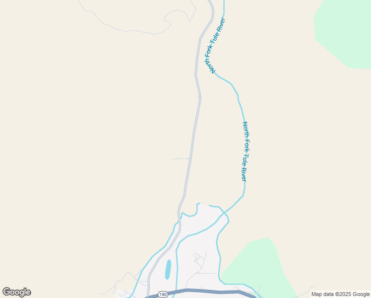 map of restaurants, bars, coffee shops, grocery stores, and more near 36800 Springville-Milo Road in Springville