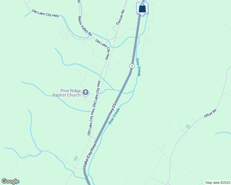 map of restaurants, bars, coffee shops, grocery stores, and more near 2019 Lake City Highway in Clinton