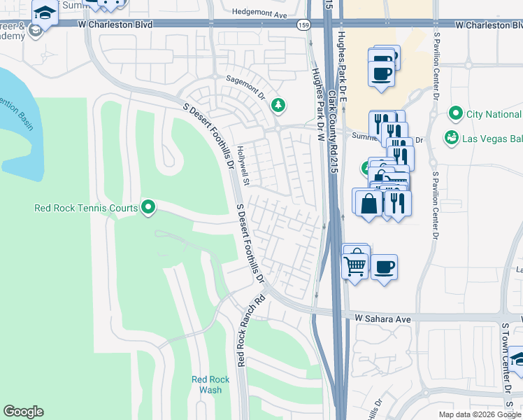 map of restaurants, bars, coffee shops, grocery stores, and more near 11353 Corsica Mist Avenue in Las Vegas