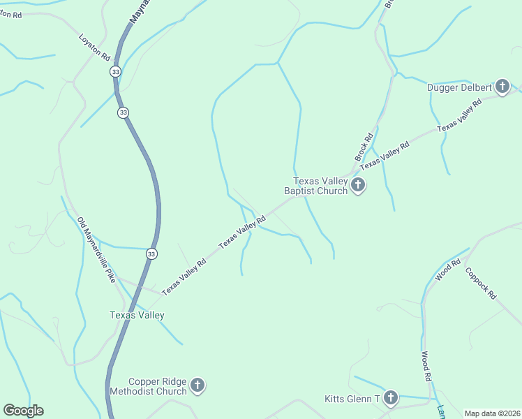 map of restaurants, bars, coffee shops, grocery stores, and more near 6901 Texas Valley Road in Knoxville