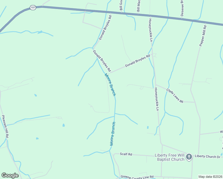 map of restaurants, bars, coffee shops, grocery stores, and more near 113-299 Fellers Road in Chuckey